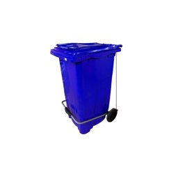 240 Lt Tekerlekli Çöp Konteyner Pedallı Mavi Ctk-3008 için detaylı bilgi göster 240 Lt Tekerlekli Çöp Konteyner Pedallı Mavi Ctk-3008 resmi