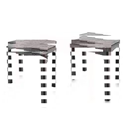 Brezza 2587 Rattan Masa 90x150x76 Cm Koyu Kahve için detaylı bilgi göster Brezza 2587 Rattan Masa 90x150x76 Cm Koyu Kahve resmi