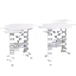 Brezza 2575 Dikdörtgen Masa 70x120x72 Cm Beyaz için detaylı bilgi göster Brezza 2575 Dikdörtgen Masa 70x120x72 Cm Beyaz resmi