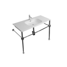 Newarc Krom Ayaklı Lavabo Natural 100Cm Nat.A100 için detaylı bilgi göster Newarc Krom Ayaklı Lavabo Natural 100Cm Nat.A100 resmi
