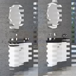 Aquanil verso 100 Cm Banyo Dolabı - Beyaz için detaylı bilgi göster Aquanil verso 100 Cm Banyo Dolabı - Beyaz resmi