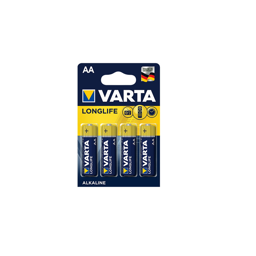 Varta Longlife 1.5V AA 4lü Alkalin Kalem Pil 4106-4 için detaylı bilgi göster Varta Longlife 1.5V AA 4lü Alkalin Kalem Pil 4106-4 resmi