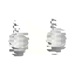 Newarc Newart Tezgah Üstü Batarya Delikli Lavabo Mat Beyaz 42,5X15,5Cm 5010Bt-Mw için detaylı bilgi göster Newarc Newart Tezgah Üstü Batarya Delikli Lavabo Mat Beyaz 42,5X15,5Cm 5010Bt-Mw resmi