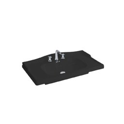 Newarc Elite Etajerli Üç Delikli Lavabo Parlak Siyah 80X46X8Cm 509080Bt-B için detaylı bilgi göster Newarc Elite Etajerli Üç Delikli Lavabo Parlak Siyah 80X46X8Cm 509080Bt-B resmi