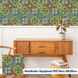 Boss Tape Yapışkanlı Pvc Karo Mexıcan 30x30cm için detaylı bilgi göster Boss Tape Yapışkanlı Pvc Karo Mexıcan 30x30cm resmi