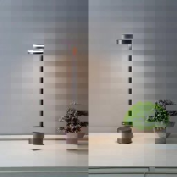 Forlife Göksu Dekoratif Şarjlı Led Masa Lambası Siyah FL-8065 için detaylı bilgi göster Forlife Göksu Dekoratif Şarjlı Led Masa Lambası Siyah FL-8065 resmi