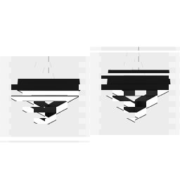 Forlife Üçgen Linear Armatür 60x60x60cm 60W 4000K Ilık Beyaz FL-99026 için detaylı bilgi göster Forlife Üçgen Linear Armatür 60x60x60cm 60W 4000K Ilık Beyaz FL-99026 resmi