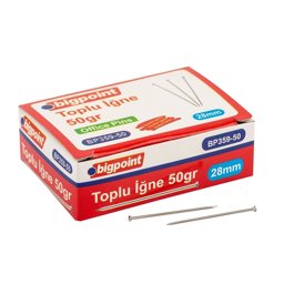 Bigpoint Toplu iğne 50 Gram için detaylı bilgi göster Bigpoint Toplu iğne 50 Gram resmi