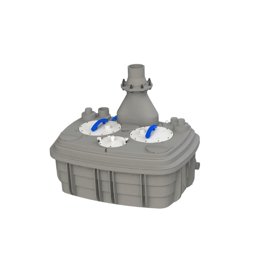 Sanicubic 2 Vx T Çift Motor Trifaze Tahliye İstasyonu 120 Lt için detaylı bilgi göster Sanicubic 2 Vx T Çift Motor Trifaze Tahliye İstasyonu 120 Lt resmi