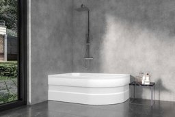 Aquanil Tureng Asimetrik Küvet Beyaz 75x140cm için detaylı bilgi göster Aquanil Tureng Asimetrik Küvet Beyaz 75x140cm resmi