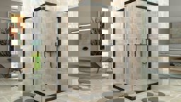 Aquanil İndiana 6mm Kare Siyah Profil Şeffaf Cam Duşakabin 90x90cm için detaylı bilgi göster Aquanil İndiana 6mm Kare Siyah Profil Şeffaf Cam Duşakabin 90x90cm resmi
