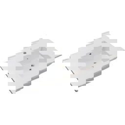 Newarc Etajerli Lavabo Silver Slim 100X45X2,5Cm 501100 için detaylı bilgi göster Newarc Etajerli Lavabo Silver Slim 100X45X2,5Cm 501100 resmi