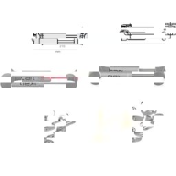 Canex Gazlı Amortisör 100 N (210 mm) Kısa 11.002.100 için detaylı bilgi göster Canex Gazlı Amortisör 100 N (210 mm) Kısa 11.002.100 resmi