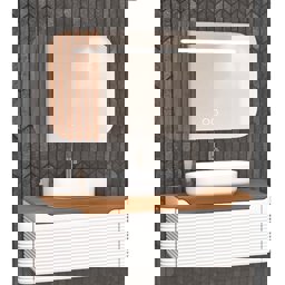 Aquanil Ardino 110 Cm Banyo Dolabı - Beyaz için detaylı bilgi göster Aquanil Ardino 110 Cm Banyo Dolabı - Beyaz resmi