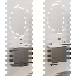 Aquanil Aston 80 Cm Beyaz Lavabolu Banyo Dolabı - Siyah için detaylı bilgi göster Aquanil Aston 80 Cm Beyaz Lavabolu Banyo Dolabı - Siyah resmi