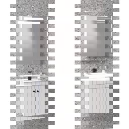 Aquanil Avien 80 Cm Bgn Banyo Dolabı - Krem/beyaz için detaylı bilgi göster Aquanil Avien 80 Cm Bgn Banyo Dolabı - Krem/beyaz resmi