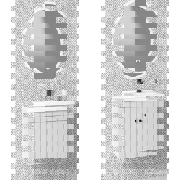 Aquanil Avien 80 Cm Orz Banyo Dolabı - Beyaz için detaylı bilgi göster Aquanil Avien 80 Cm Orz Banyo Dolabı - Beyaz resmi