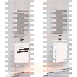 Aquanil Duenos 65 Cm Bgn Banyo Dolabı - Beyaz için detaylı bilgi göster Aquanil Duenos 65 Cm Bgn Banyo Dolabı - Beyaz resmi
