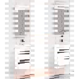 Aquanil Duenos 65 Cm Npl Banyo Dolabı - Beyaz için detaylı bilgi göster Aquanil Duenos 65 Cm Npl Banyo Dolabı - Beyaz resmi