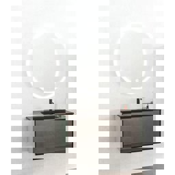 Aquanil Lilium 80 Cm Beyaz Lavabolu Banyo Dolabı - Siyah/adaçayı Yeşili için detaylı bilgi göster Aquanil Lilium 80 Cm Beyaz Lavabolu Banyo Dolabı - Siyah/adaçayı Yeşili resmi