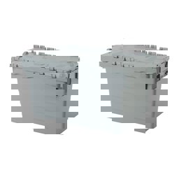 Sembol Plastik SPKM 320 Kapaklı Konik Menteşeli Kasa Gri 400x600x320mm için detaylı bilgi göster Sembol Plastik SPKM 320 Kapaklı Konik Menteşeli Kasa Gri 400x600x320mm resmi