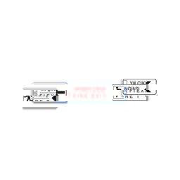 Pvc Elegan Tabela - Yangın Çıkışı Sola 7X25 Cm 552739 için detaylı bilgi göster Pvc Elegan Tabela - Yangın Çıkışı Sola 7X25 Cm 552739 resmi