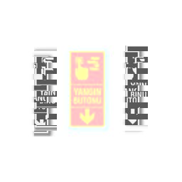 Karanlıkta Işıldayan Pvc Uyarı Levhası - Yangın Butonu 11,5X25 Cm 552616 için detaylı bilgi göster Karanlıkta Işıldayan Pvc Uyarı Levhası - Yangın Butonu 11,5X25 Cm 552616 resmi