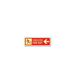 Karanlıkta Işıldayan Pvc Uyarı Levhası - Yangın Çıkışı Sol 12X36 Cm 552678 için detaylı bilgi göster Karanlıkta Işıldayan Pvc Uyarı Levhası - Yangın Çıkışı Sol 12X36 Cm 552678 resmi