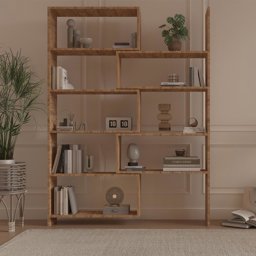 Bgr 9 Bölmeli Modüler Kitaplık Çam için detaylı bilgi göster Bgr 9 Bölmeli Modüler Kitaplık Çam resmi