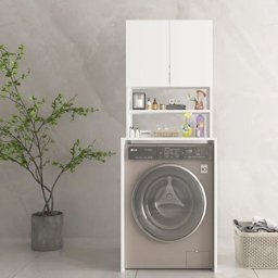 Bgr Üst Dolaplı Çamaşır Makinesi Dolabı Beyaz için detaylı bilgi göster Bgr Üst Dolaplı Çamaşır Makinesi Dolabı Beyaz resmi