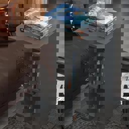 Bgr Raflı Koltuk Yan Sehpa Antrasit için detaylı bilgi göster Bgr Raflı Koltuk Yan Sehpa Antrasit resmi