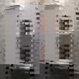 Bgr 8025 2 Kapaklı Açık Raflı Banyo Dolabı için detaylı bilgi göster Bgr 8025 2 Kapaklı Açık Raflı Banyo Dolabı resmi