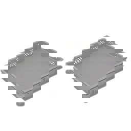 Sembol Spk 4605 Ak Delikli Altı Kapalı Sanayi Tipi Kasa Gri 400X600X60Mm için detaylı bilgi göster Sembol Spk 4605 Ak Delikli Altı Kapalı Sanayi Tipi Kasa Gri 400X600X60Mm resmi