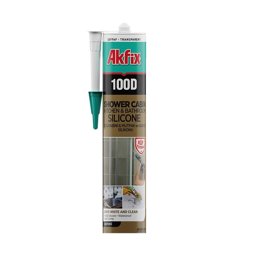 Akfix 100D Duşakabin Silikonu Şeffaf 280 Ml Sa061 için detaylı bilgi göster Akfix 100D Duşakabin Silikonu Şeffaf 280 Ml Sa061 resmi