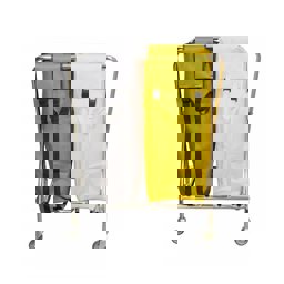 Nemkar Çöp Toplama Arabası X 2'Li Brandalı Krom ÇTX-3422 için detaylı bilgi göster Nemkar Çöp Toplama Arabası X 2'Li Brandalı Krom ÇTX-3422 resmi