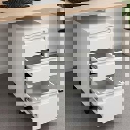 Usta Çelik Üç Çekmeceli Keson Beyaz 40x50x52h  için detaylı bilgi göster Usta Çelik Üç Çekmeceli Keson Beyaz 40x50x52h  resmi