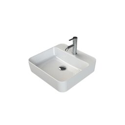 Turkuaz Cerastyle Hera Tezgah Üstü Lavabo 48X48Cm 078300-U için detaylı bilgi göster Turkuaz Cerastyle Hera Tezgah Üstü Lavabo 48X48Cm 078300-U resmi