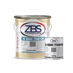 Zbs 2K Hidro Titanyum 4,5 Kg Uv Dayanımlı Çok Güçlü Su İzolasyonu için detaylı bilgi göster Zbs 2K Hidro Titanyum 4,5 Kg Uv Dayanımlı Çok Güçlü Su İzolasyonu resmi