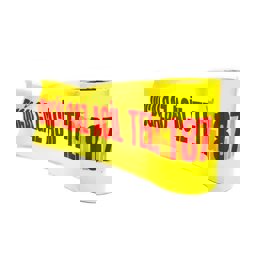 Doğalgaz İkaz Bandı Emniyet Şeridi 15 cm x 200 metre için detaylı bilgi göster Doğalgaz İkaz Bandı Emniyet Şeridi 15 cm x 200 metre resmi