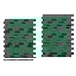 Winroof Petek Shingle Yeşil (2,61 M2 / Paket) için detaylı bilgi göster Winroof Petek Shingle Yeşil (2,61 M2 / Paket) resmi