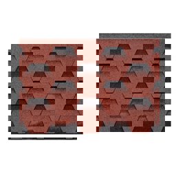 Winroof Petek Shingle Kırmızı (2,61 M2 / Paket) için detaylı bilgi göster Winroof Petek Shingle Kırmızı (2,61 M2 / Paket) resmi