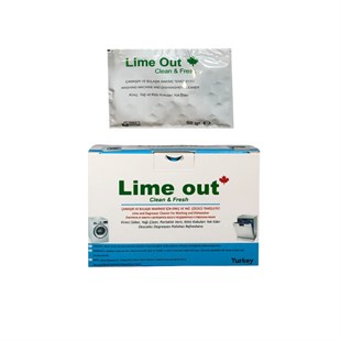 Lime Out Çamaşır - Bulaşık Makinesi Kireç Temizleyici (5'li Pkt) 