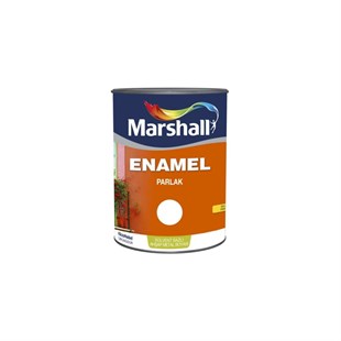 Marshall Enamel Parlak Beyaz Solvent Bazlı Metal Ve Ahşap Boyası 2,50 Lt
