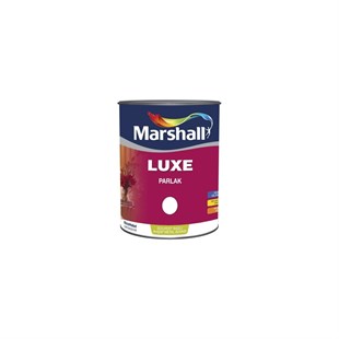 Marshall Luxe Parlak Siyah Solvent Bazlı Metal Ve Ahşap Boyası 2,50 Lt