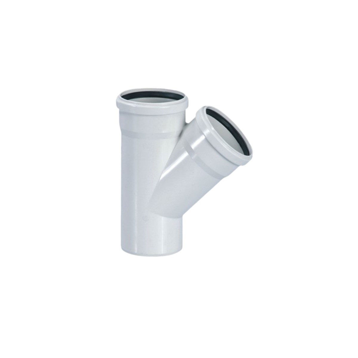 Hakan Plastik PVC Tek Çatal 45 200X125 resmi