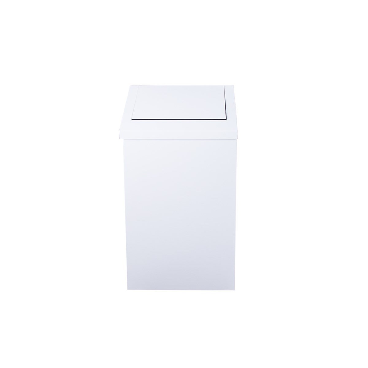Maxiflow Sallanır Kapak Çöp Kovası 36 Lt Beyaz 28705 resmi