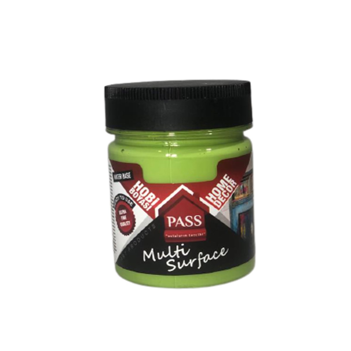 Pass Multi Surface Hobi Boyası 120Cc 1074 Fıstık Yeşili resmi