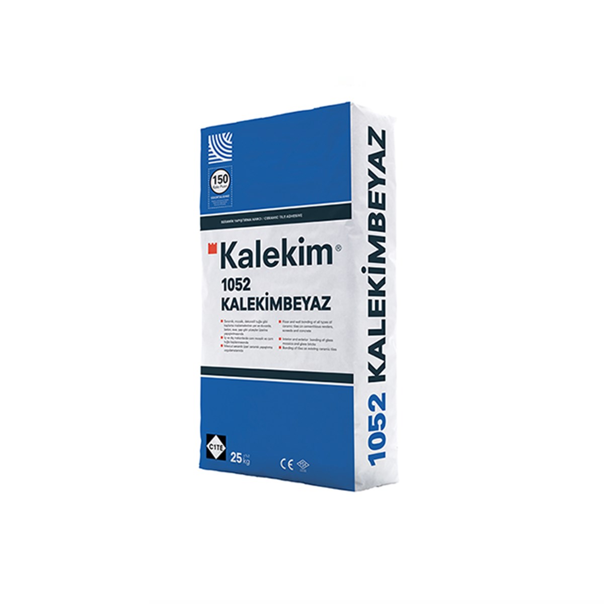 Kalekim 1052 Seramik Yapıştırıcı 25 kg Beyaz (C1TE) resmi