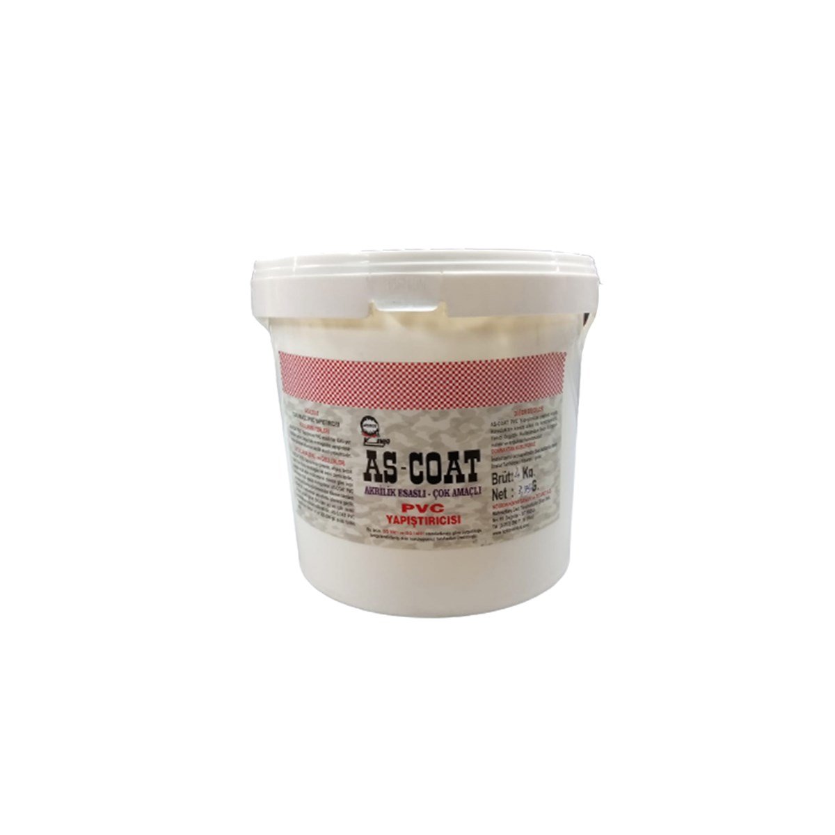 As-Coat Pvc Yapıştırıcı 4 Kg resmi