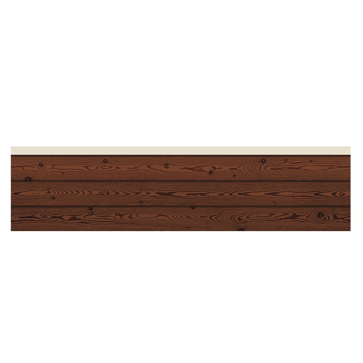 Stikwall Düz Yüzeyli Ahşap Desenli Dış Cephe Paneli 224 Teak 50X200X4 Cm resmi